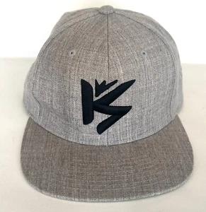 KOTA SCHUETZ GRAY BLACK EMBROIDERED BASEBALL HAT,  SCOOTER WORLD CHAMPION - Picture 1 of 5