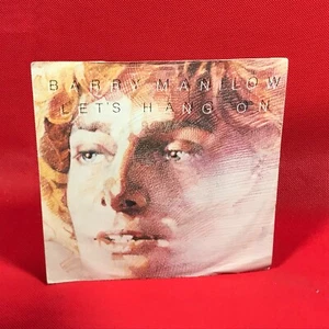 BARRY MANILOW Let's Hang On 1981 UK 7" vinyl single - Picture 1 of 4