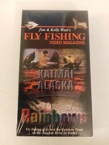 Fliegenfischen Video Magazin Vol. 53 Katmai Alaska Rainbows VHS Kassette Brandneu - Bild 1 von 2