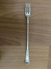 Long Handle Pickle/Olive Fork Grecian Silverplate (1881) By Rogers