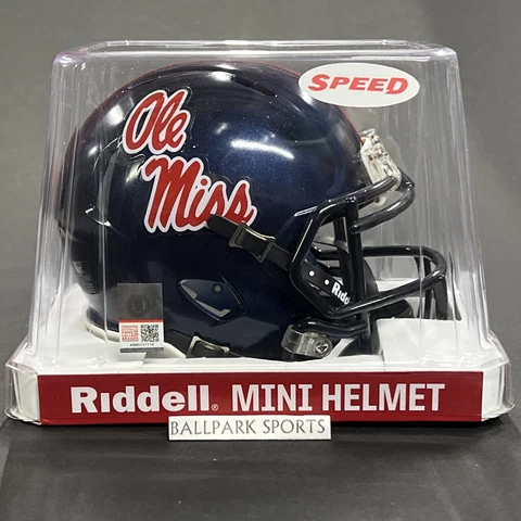 MISSISSIPPI OLE MISS REBELS - Riddell Speed Mini Helmet Cover