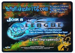 Yu Yu Hakusho TCG Join A League Gateway Insert Unlimited Cloudy Foil Score NM - Picture 1 of 2