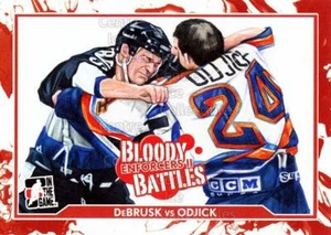 2013-14 ITG Enforcers #161 Louie DeBrusk, Gino Odjick - Picture 1 of 1