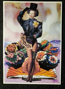 satire Margaret Thatcher Postcard Collage by Philippe Sohiez 1984 - Picture 1 of 2