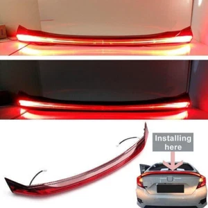 Para 2016-2021 10º Sedán Nuevo LED Alerón Trasero Luces Traseras Ala - Imagen 1 de 10