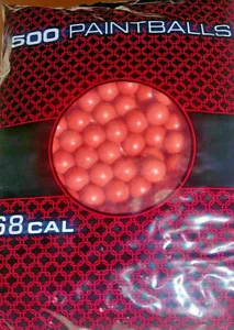 ๐ฅ๐ฅ 500X .68 Cal. XBALL CERTIFIED (G.I. SPORTZ) Balls Orange / Yello - Picture 1 of 5
