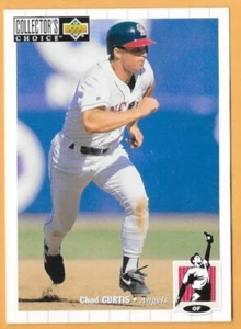 CHAD CURTIS ANGELS #87 - UPPER DECK COLLECTOR'S CHOICE NM-MT 1994 - Picture 1 of 2