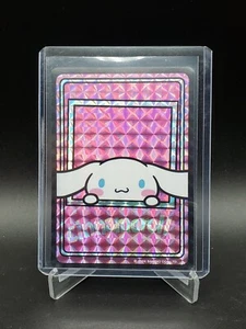 2024 Hello Kitty Cinnamoroll Trading Sticker Card Rosa Bianco Sanrio - Foto 1 di 2
