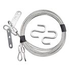 2Pack Garage Door Extension Cable, 8'8 x 1/8 7x7 Strands Extension Spring Cable