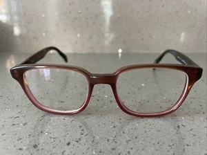 Monturas de gafas Paul Smith Tennyson PM8149 1213 solo marrón rojo Italia 50-18-140 - Imagen 1 de 11