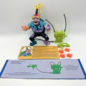 TMNT 1990 Scumbug Playmates komplett mit Karte Teenage Mutant Ninja Turtles - Bild 1 von 15