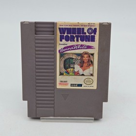 WHEEL OF FORTUNE Nintendo NES featuring Vanna White Cartridge Only Tested Works