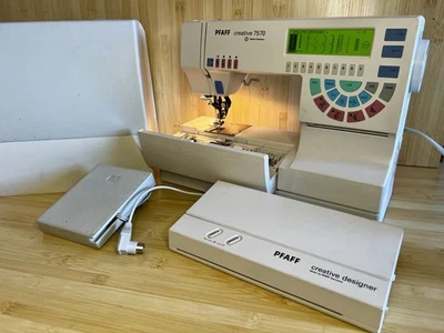 PFAFF Creative 7570 Sewing/Embroidery Machine, Creative Designer, More! - Image 1 of 4