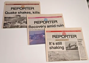 San Fransisco Earthquake World Serie 1989 Oct. 18, 19, 20 The Vacaville Reporter - Picture 1 of 5