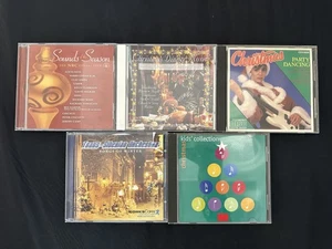 Lot Of 5 Albums Christmas Diner Music Kids Collection Party Dancing On Audio - Bild 1 von 6