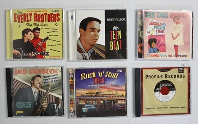 Early Rock & Roll 6 CD Lot Dee Dee Sharp Nelson Everly Brothers Prysock & More ! - Image 1 of 4
