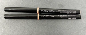 Lot of 2 NO BOX Mary Kay Twist Up Lip Liner Coral Full Size .01 oz 085798 - Picture 1 of 2
