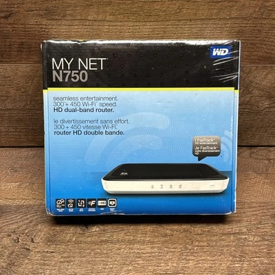 Western Digital WD My Net N750 HD dual-band router 4 x 1gb LAN, 2 x USB, OpenWrt - Image 1 of 2