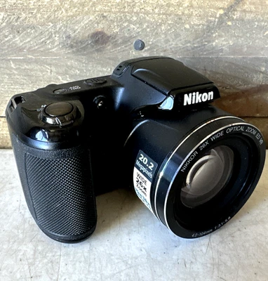 Cámara digital Nikon Coolpix L330 negra zoom 26X 20,2 MP probada en fotos Foto 1 de 4