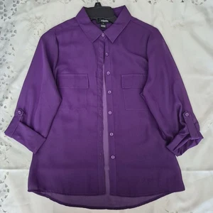 Bluse Jaquline Größe M Design Studio Lila - Bild 1 von 11