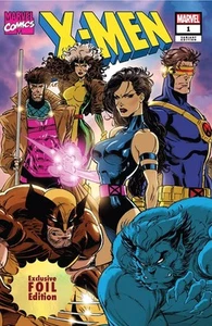 FOIL ~ X-Men #1 (1991) Kaare Andrews MEGACON 2025 Blue Team, Exclusive Variant - Picture 1 of 8