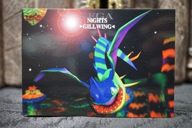 NIGHTS  GILL WING SEGA Saturn SEGA FREAKS  Card  Game No.39 sonic