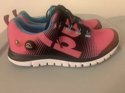 Reebok ZPump Fusion Athletic Sneakers Pink Black - Image 1 of 4