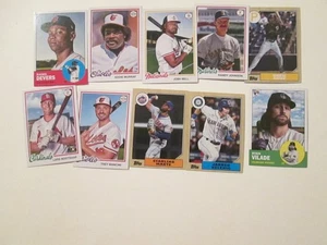 2022 Topps Archives Baseball Lot of 58 w/stars & rookies nrmt - Picture 1 of 2