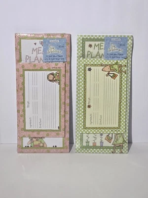 Lot of 2 Sue Dreamer Menu Planner and Recipe Cards Colorbok Magnetic Set - Image 1 of 4