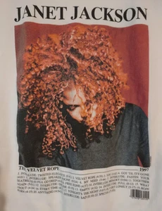 The Velvet Rope Janet Jackson Shirt Classic White Unisex S-5XL - Picture 1 of 1