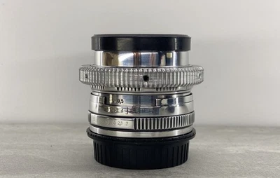 Helios 44M 58mm f/2  Silver Cinema Lens for Canon EF — Cine Mod Swirly Bokeh - Image 1 of 4