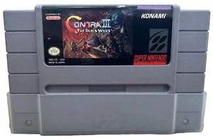 Contra III (3) The Alien Wars - Super Nintendo Videospiel Konami **SCHNELLE P&P** - Bild 1 von 3