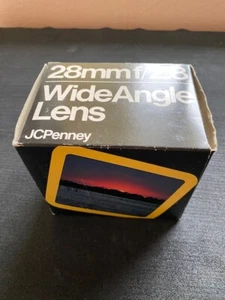 JCPenney 1:2.8 = 28 mm Wide Angle - Multi Coated Lens Universal Screw Mount - Picture 1 of 12