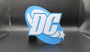 DC 3D printed Comic Logo Art - Picture 1 of 4