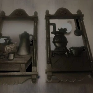 Vintage MCM Kitchen Wall Plaques Made In USA Very Good Condition - Picture 1 of 3