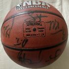 2007 2008 Clippers team autographed signed basketball Elton Brand Chris Kaman +9
