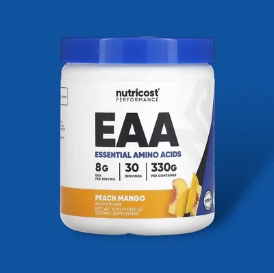 Nutricost, Performance, EAA-Pulver, Pfirsich-Mango, 330 g (11,8 oz.)