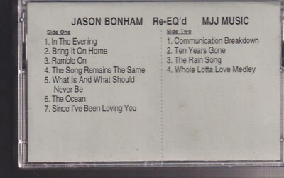 Jason Bonham in the name of my father the zepset cassette promo 1996 11 tracks - Image 1 of 2