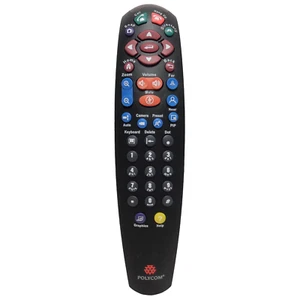Polycom PC001 Factory Original Video Conference Station Remote For HDX 4000 - Picture 1 of 6