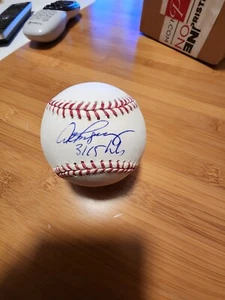 Alex Rodriguez Signed OML Baseball Inscribed 3115 Hits PSA COA - Picture 1 of 4