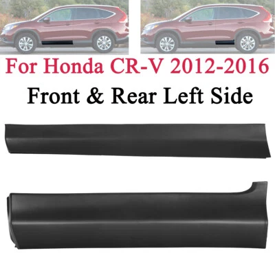 For Honda CR-V CRV 2012-2016 Front & Rear Left Door Lower Molding Garnish Trim - Imagem 1 de 4