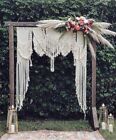 Bohemian Macrame Wedding Backdrop, Ceremony Backdrop, Wedding Arch