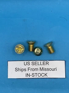 (QTY 4) 3/8-24 Starter Pole Shoe Screws for Delco 1843646 or 1913960 - Picture 1 of 8