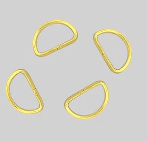 10pcs D Ringe Schnallen für Befestigung Gurtband Pet Kragen Kunst und Handwerk - Bild 1 von 1