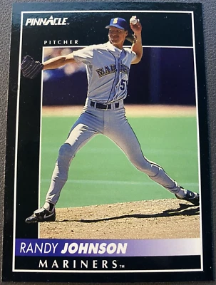 1992 Pinnacle Randy Johnson #379 西雅图水手队卡! — 第 1/2 张图片
