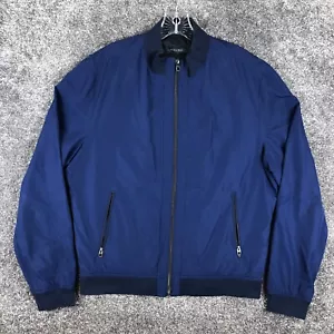 Giubbotto bomber leggero Zara uomo full zip blu taglia XL - Foto 1 di 11