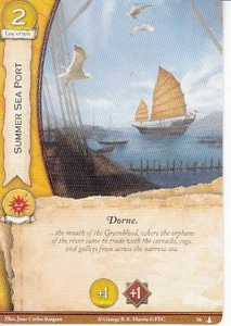 Summer Sea Port AGoT LCG 2.0 Game of Thrones Streets of King's Landing 56 - Picture 1 of 1