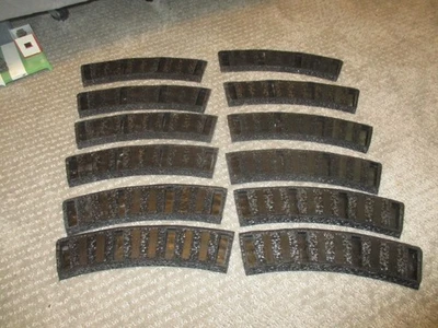 Amer Flyer 12x Johnson Curved Roadbed (3/2/25 397) - Image 1 of 2