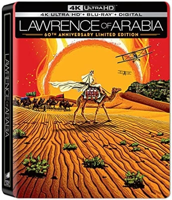 New Steelbook Lawrence Of Arabia: 60th Anniversary (4K / Blu-ray + Digital) - Image 1 of 2