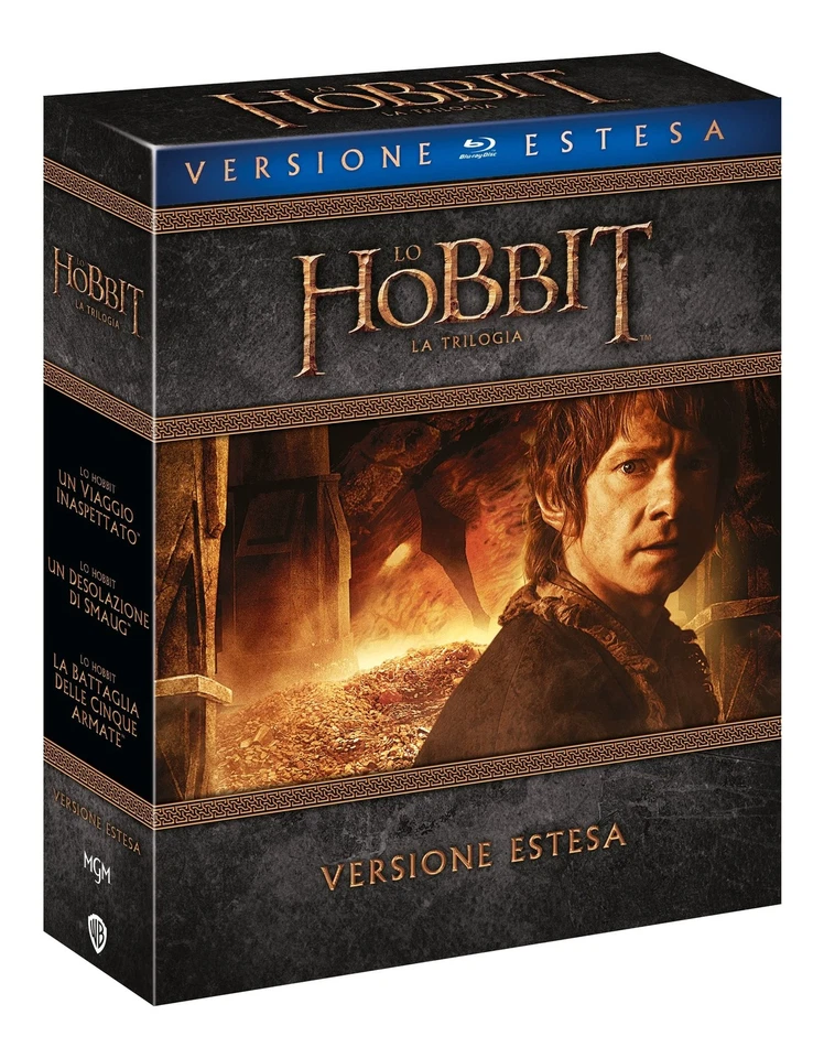 HOBBIT, THE - TRILOGIA EXTENDED RIMASTERIZZATA (BS) (Blu-ray) (UK IMPORT) - Image 1 of 1